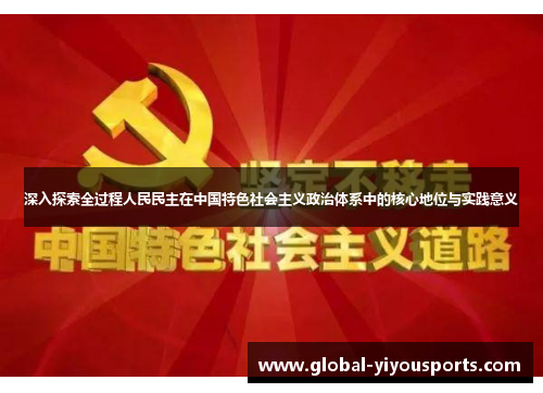 深入探索全过程人民民主在中国特色社会主义政治体系中的核心地位与实践意义